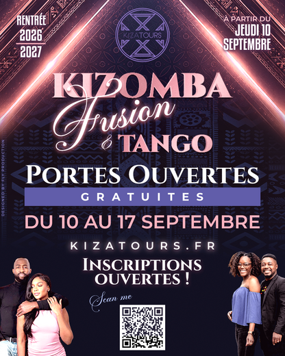 Cours de Kizomba et Tango Kiz à Tours